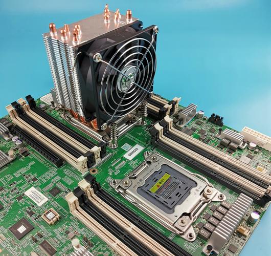 avc 6铜管cpu散热器超微x79双路服务器2011长方型主板散热cpu风扇